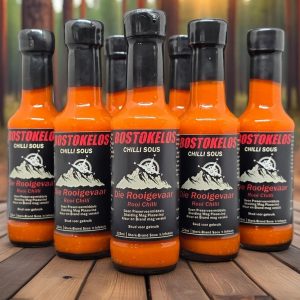 Die Rooigevaar Rooi Chilli Sous